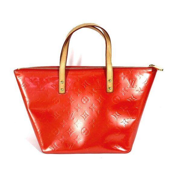 LOUIS VUITTON Orange Monogram Tote Bag - Picture 1 of 16